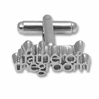 Confetti Father of the groom word cufflinks