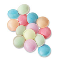Confetti flying saucers