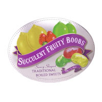 Confetti Fruity boobs in tin 90g