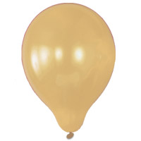 Confetti gold latex balloons - 25 pack