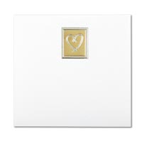 Confetti Gold Romance placecard (x10)