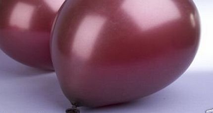 Confetti Heaven 25 x 12`` Burgundy Luxury Helium Wedding Birthday Celebration Party Balloons