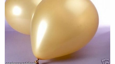 25x14`` Gold Metallic Helium Wedding Party Balloons