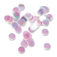Confetti iridescent dot confetti