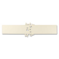 Confetti Ivory butterfly kiss wraps pk of 10