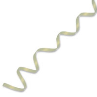 Confetti Ivory curling ribbon 45m blister pack