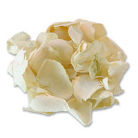 Confetti ivory freeze-dried scented petals - 1pint