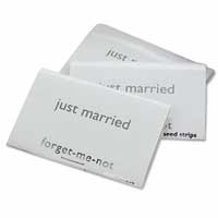 Confetti just married seed strips pack of 10