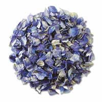 Large box lilac delphinium petals