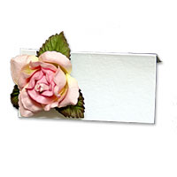 Confetti large pink open roses