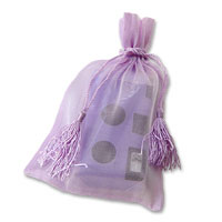 Confetti lilac large sachet bags