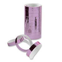 Confetti lilac metallic streamers