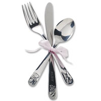 Confetti my first personalised cutlery set
