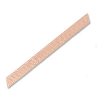 Confetti Peach satin 3mm 10m ribbon
