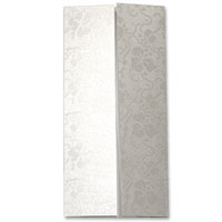 Confetti Pearl DL wardrobe fold outer jacket W104 x H210mm folded. (x10)