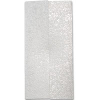Confetti Pearl filigree DL wardrobe fold outer jacket W104 x H210mm folded. pk of 10