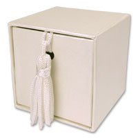 Pearl tassel favour box pk of 10