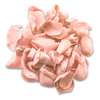 Confetti pink rose petals