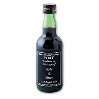 Confetti port lbv miniature with personalised label