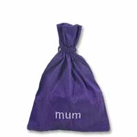 Confetti Purple mum gift bag
