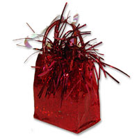 red bag balloon weight
