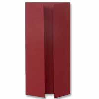 Confetti Red DL wardrobe fold outer jacket W104 x H210mm folded pk of 10