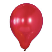 Confetti red latex balloons - 25 pack