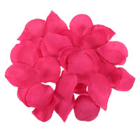 Rose fabric petals