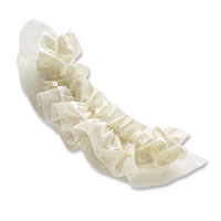 Confetti silk garter