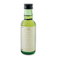 Confetti single malt whiskey miniature with personalised label