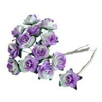 Confetti small lavender paper roses
