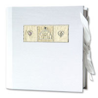 Confetti small silver wedding cake keepsake box