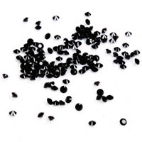 Swarovski crystal jet caviar 3mm jewels (x144)