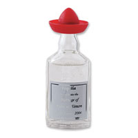 tequilla miniature with personalised label