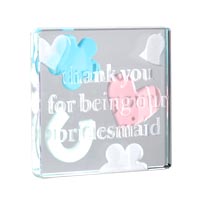 Confetti Thank you to our bridesmaid`minature token