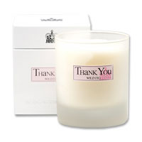 Confetti Thank you`gift candle