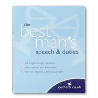 Confetti The best man` speech and duties