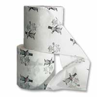 Confetti Toilet roll with bride and groom pk of 2