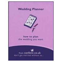 Confetti wedding planner book