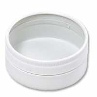 White round tins- pk of 10