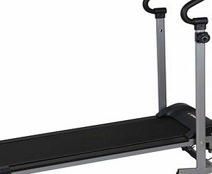 Confidence Fitness Magnetic Manual Treadmill Running Machine