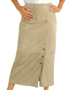 Conleys leather skirt