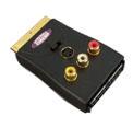 CONNEX SCART TO 3 PHONO MINI