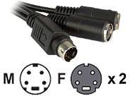 CONNEX SVHS SPLITTER CABLE