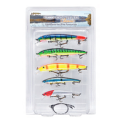 Conrad Pike Lure Selection