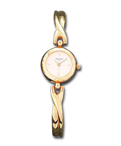 Constant Gold Plated Semi-Bangle