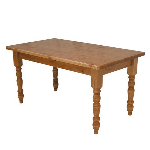 Contemporary and Farmhouse Tables Country Pine Dining Table 46