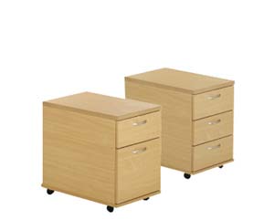 Contemporary mobile pedestals