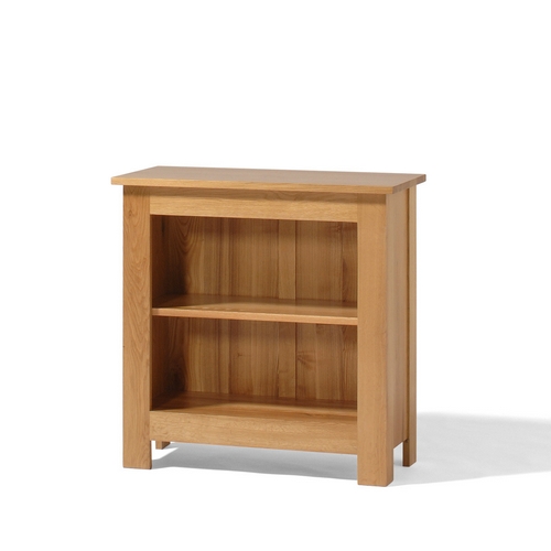 Contemporary Oak Low Bookcase 808.609