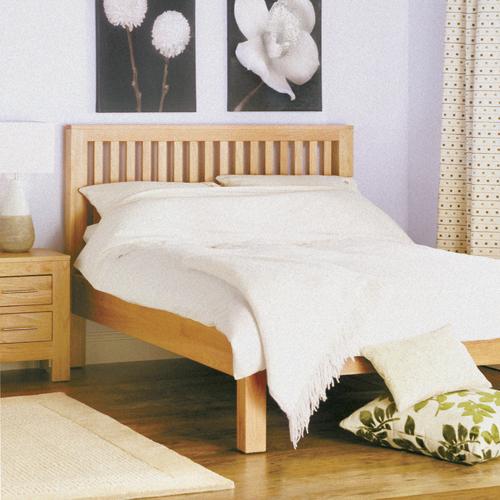 Contemporary Oak Bed, 5